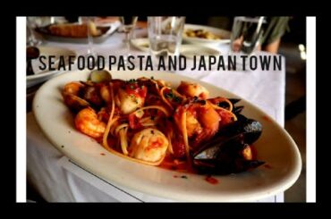 Italian Food at Il Fornaio and Japantown, SF with the family!!