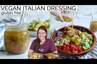 Vegan Italian Salad Dressing Recipe | Quick, Easy, Zesty