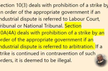 Right to Strike and Constitutional Validity