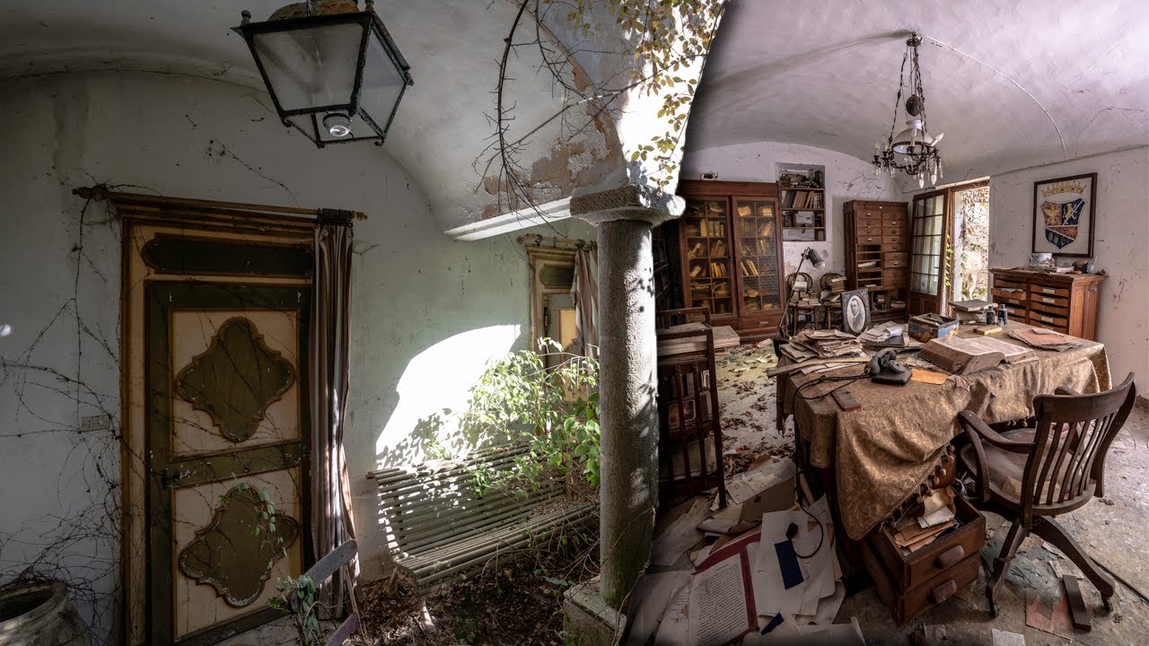 22 YEARS LATER | Abandoned Italian Time-Capsule VILLA of the Clavario Family 22 YEARS LATER | Abandoned Italian Time-Capsule VILLA of the Clavario Family