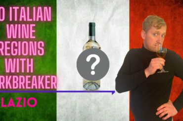20 Italian Wine Regions with Corkbreaker - Lazio