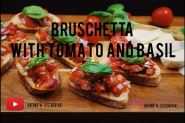 Italian Bruschetta - Quick & Easy Starter Recipe