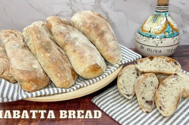 HOW TO MAKE AUTHENTIC ITALIAN RUSTIC CIABATTA RECIPE - Alice Contesini