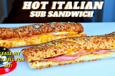 HOT ITALIAN SUB RECIPE |HOWTO MAKE BEST HOT ITALIAN SUB SANDWICH YOUTUBE RECIPE 2021