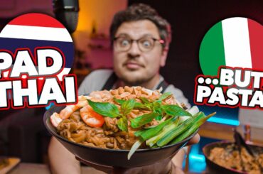 I Made Pad Thai Like Italian Pasta...