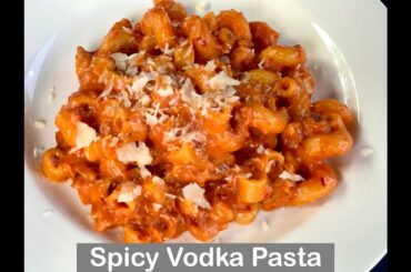 Spicy Vodka Pasta(without vodka)/Italian Cuisine/Pasta Recipe