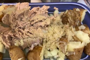 Pork, Sauerkraut & Potatoes in the Instant Pot - Instant Pot Recipe Tutorial