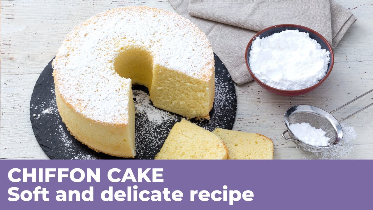 How to bake a delicious CHIFFON CAKE – American recipe loved by Italy How to bake a delicious CHIFFON CAKE - American recipe loved by Italy