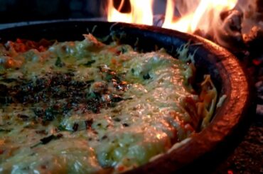 CHICKEN LASAGNA RECIPE WITHOUT OVEN | BEST LASAGNA RECIPE OUTDOOR COOKING | HOMEMADE LASAGNA RECIPE