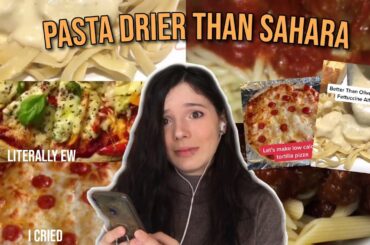 Italian Girl Reacts To People Cooking And K*lling Italian Food On TikTok