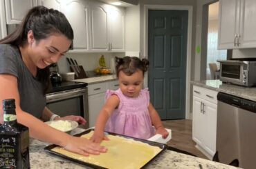 Italian Cooking Lesson: Making Pizza in Covid Lockdown with Little Aria