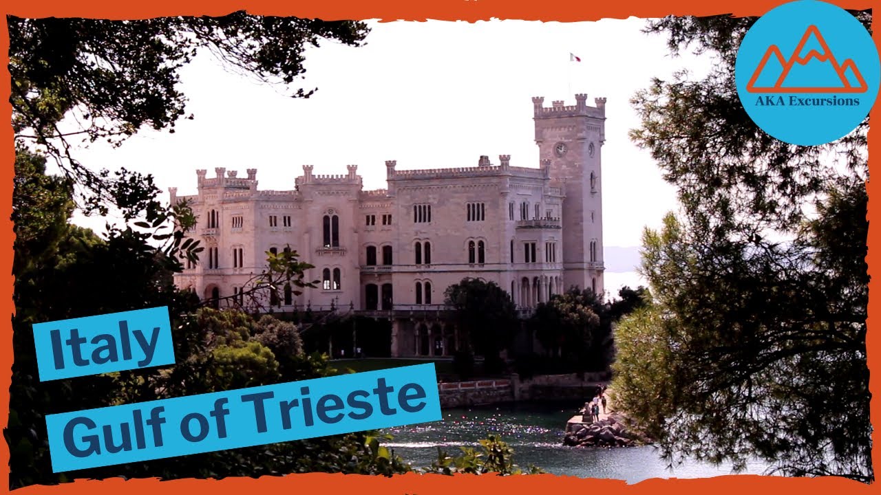 The Gulf of Trieste and Miramare Castle (Italy) The Gulf of Trieste and Miramare Castle (Italy)