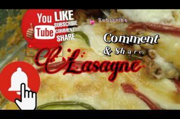 Lasagna # Famous Italian food # Chicken Lasagna # FLAVOURS with SHARIZ