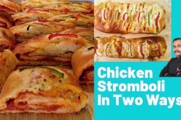 Easy Chicken Stromboli Recipe | Italian stromboli Recipe