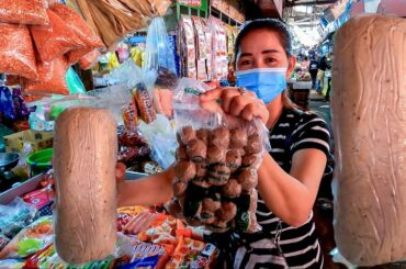 Multiple Meatball Eating Hot Bread - Market Tour - Buy Multi Meatball Cooking