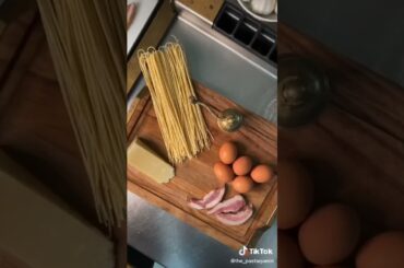 carbonara # spaghetti # Italian pasta # pasta #italy food # Italian dishes