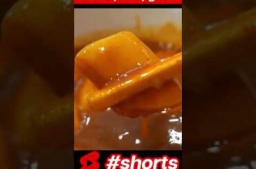 Tteokbokki [Stir-Fried Rice Cakes] Korean Street Food  |  streetfood | #shorts