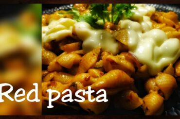 Red Pasta recipe| Red sauce pasta | Tomato pasta |( Eng sub)|Arrbiatta |Italian dish
