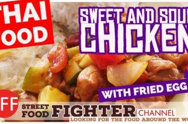 Thai street food |Sweet and Sour Chicken| streetfood | thai street food 2021
