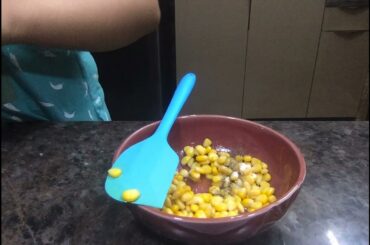 Corn Chaat Recipe in Two Flavours Mexican And Italian