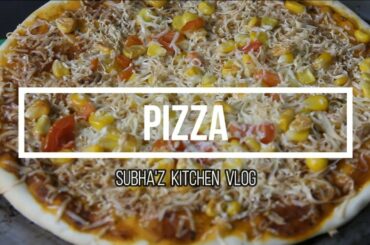 PIZZA  ||  ITALIAN RECIPE INDIAN STYLE  || HOMEMADE PIZZA || VEG PIZZA