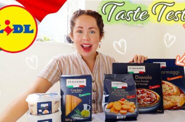 LIDL TASTE TEST ITALIAN WEEK 2021 | Lidl Italian Food Haul