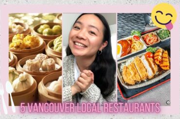 VLOG: Supporting 5 Vancouver Local Restaurants (Part One)!