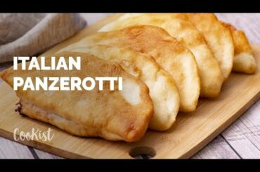 Italian panzerotti: how to make italian deep fried pizza recipe!