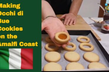Italian Cooking Lesson: Occhi di Bue Cookies from The Amalfi Coast