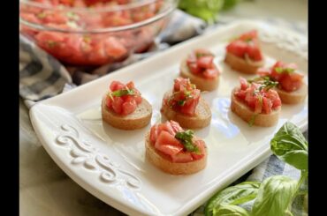 Italian Bruschetta Recipe