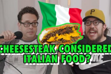 Cheesesteak Considered Italian Food? | Sal Vulcano & Joe DeRosa : Taste Buds - Clips