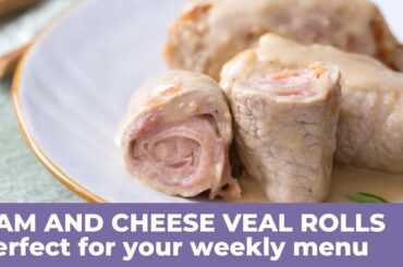 How to prepare HAM AND CHEESE FILLED VEAL ROLLS - Quick Italian recipe