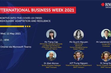 International Business Week 2021 | 12 May 2021, RMIT University Vietnam