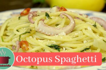 OCTOPUS SPAGHETTI II Octopus Recipe from the Amalfi Coast of Italy