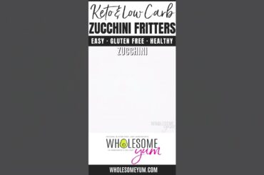 Easy Italian Keto Low Carb Zucchini Fritters Recipe.          https://bit.ly/ketocustom22