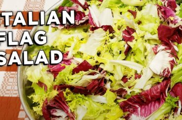 Ivo's Italian flag Salad and understanding balsamic vinegar