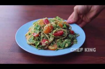 Avocado Pasta Salad Recipe | Whole Wheat Spaghetti | Italian Food | Yummy Pasta Recipe
