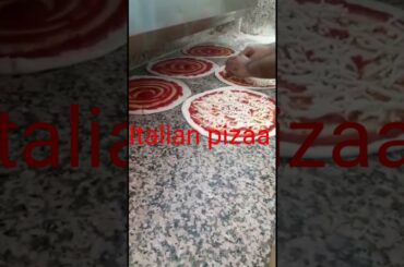 how to make Italian pizaa |Italian style pizza| quick pizza recipe|shorts|