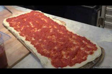 Italian Shovel Pizza Seen at Eataly London Street Food