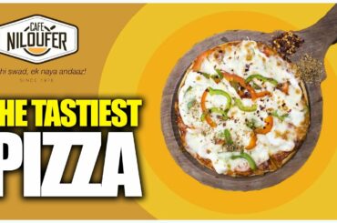 Italian Pizza Recipe | Tastiest Pizza at Niloufer Cafe, Hyderabad | Hybiz tv