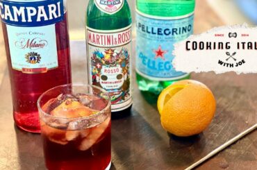 How to make the Perfect Americano Italian cocktail Cooking Italian with Joe