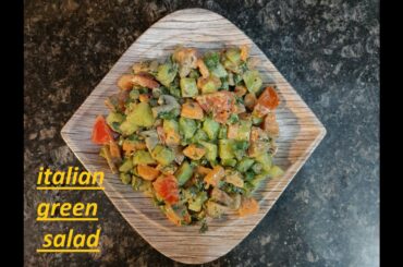 Italian green salad | Best Healthy Tasty Salad | AK Kitchen