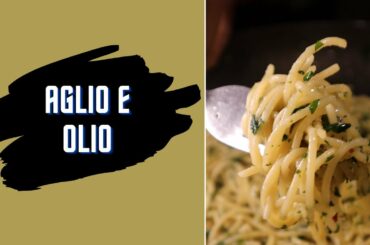 Non-Italian makes Aglio e olio | The Shankar Cooking Show