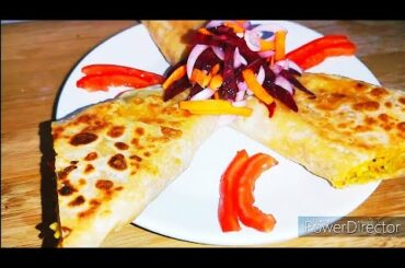 Indian Spicy Roll | Indian-Italian Fusion Recipe | Spicy Mix vegetable roll in gujarati