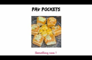 Pav Pockets | Something new to try !!! Pleasure In Cooking by Preet |