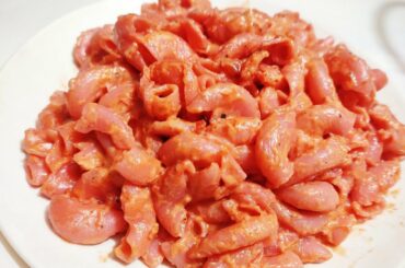 EASY DESI STYLE PINK SOUCE PASTA |  Pasta Recipes | Pink Souce Pasta | Pasta Recipe | #shorts