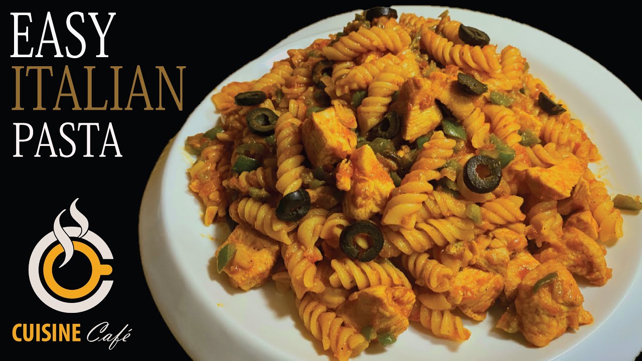 Easy Italian style fusilli pasta at home| pasta with tomato sauce| perfect pasta recipe| cuisinecafe Easy Italian style fusilli pasta at home| pasta with tomato sauce| perfect pasta recipe| cuisinecafe