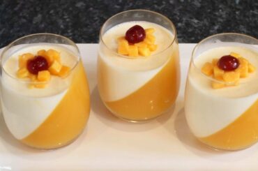 Mango Panna Cotta | Panna Cotta Italian dessert | Neelo's kitchen