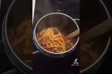 Italian Style Meatballs and Pasta with Tomato Sauce