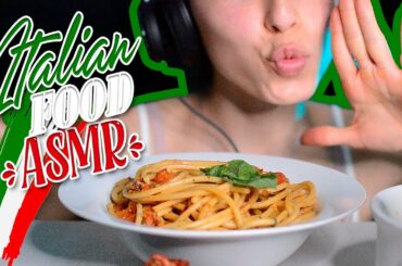 ASMR ITALIAN FOOD (EATING SOUNDS) NO TALKING | 1KG of PASTA  | Imitando a SAS-ASMR | Fitdaphne ASMR*